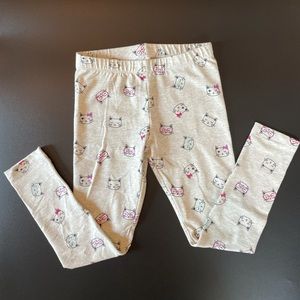 Girls kitty cat leggings
